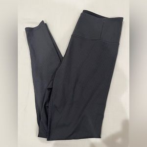 Black RIB High-Rise Legging